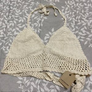 EARTHBOUND Crotchet Bralette - Size L - With Tag